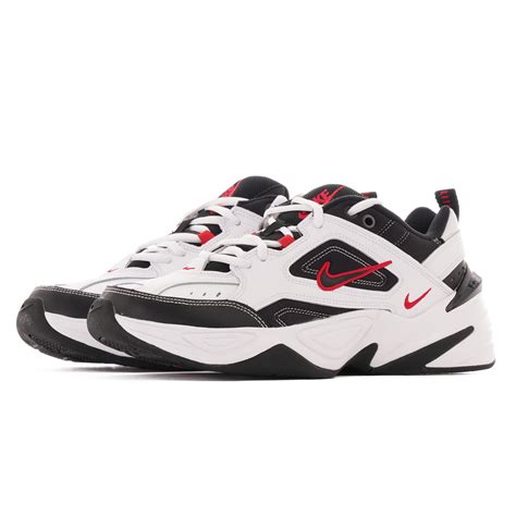 nike m2k tekno white black.